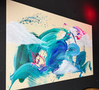 Limitierte Originalkunst von Sophie Drummer: 'Born from Chaos' – ein beeindruckendes abstraktes Unikat, das Wandel und Erneuerung symbolisiert. Eine faszinierende Mischung aus kräftigen Farben und dynamischen Strukturen – ideal für Kunstsammler und zeitgenössische Galerien