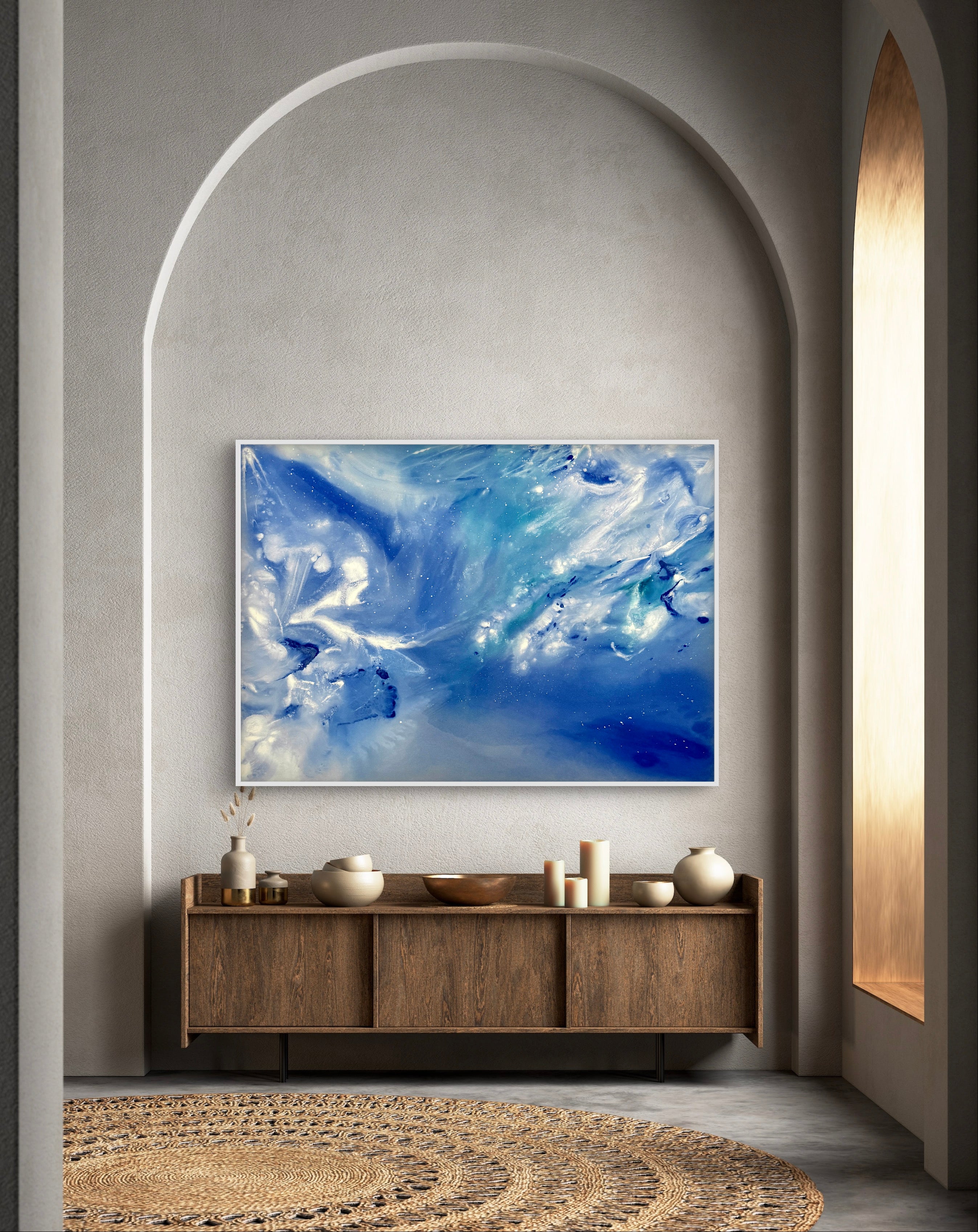 Kunstwerke, die Emotion & Raum verbinden. Abstrakte Kunst für Sammler & Interior Design