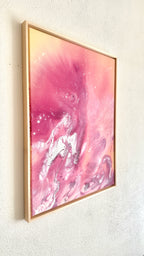 Zeitgenössische Kunst aus Wiesbaden, inspiriert von Weltraumteleskop Bildern. Voller Verbundenheit und Dynamik. 