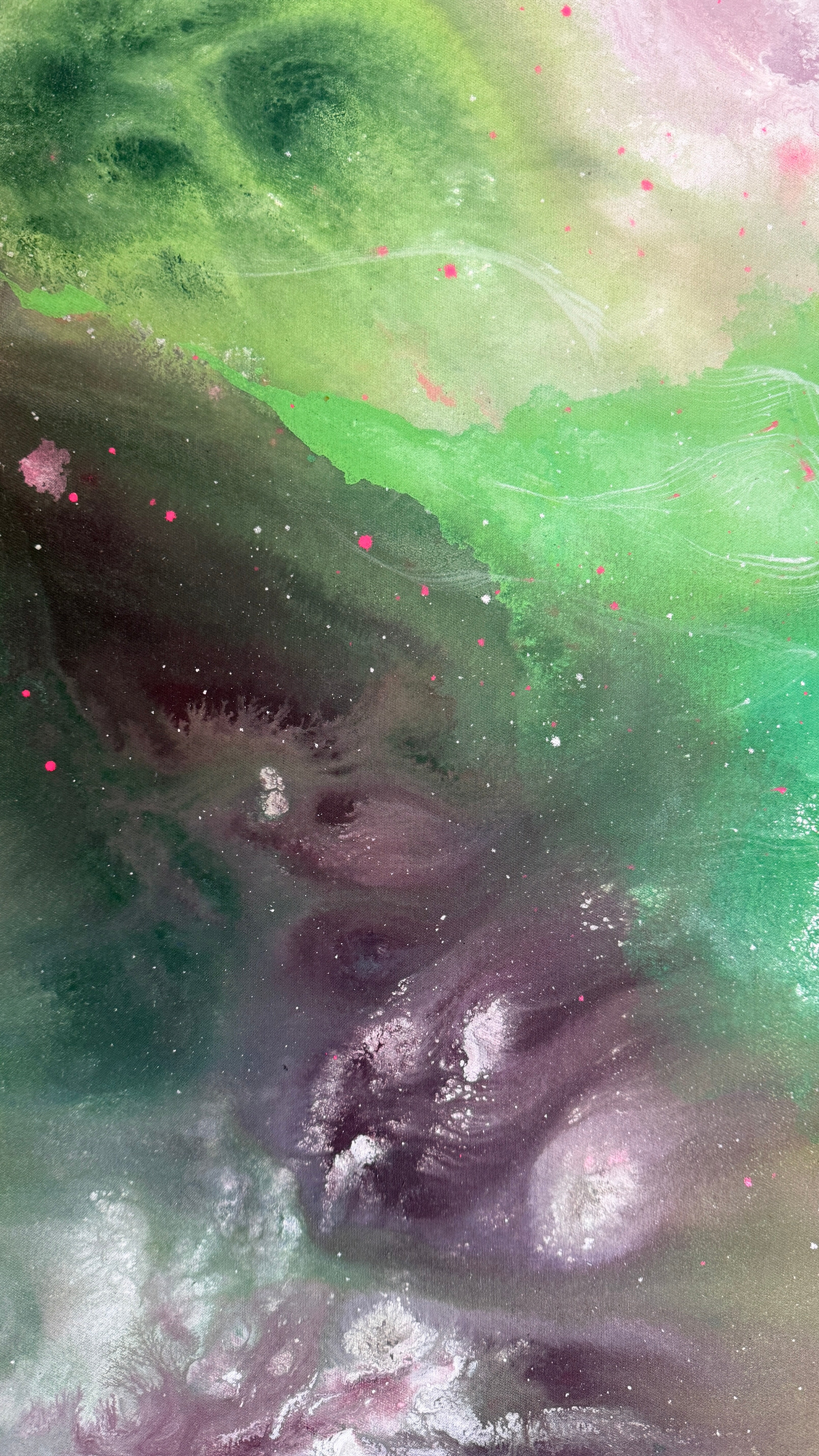 Zeitgenössische abstrakte Kunst von Sophie Drummer aus Wiesbaden. Ausdrucksstarke Bilder, inspiriert von der Natur mit Gefühl & Tiefe für Sammler & Interior
