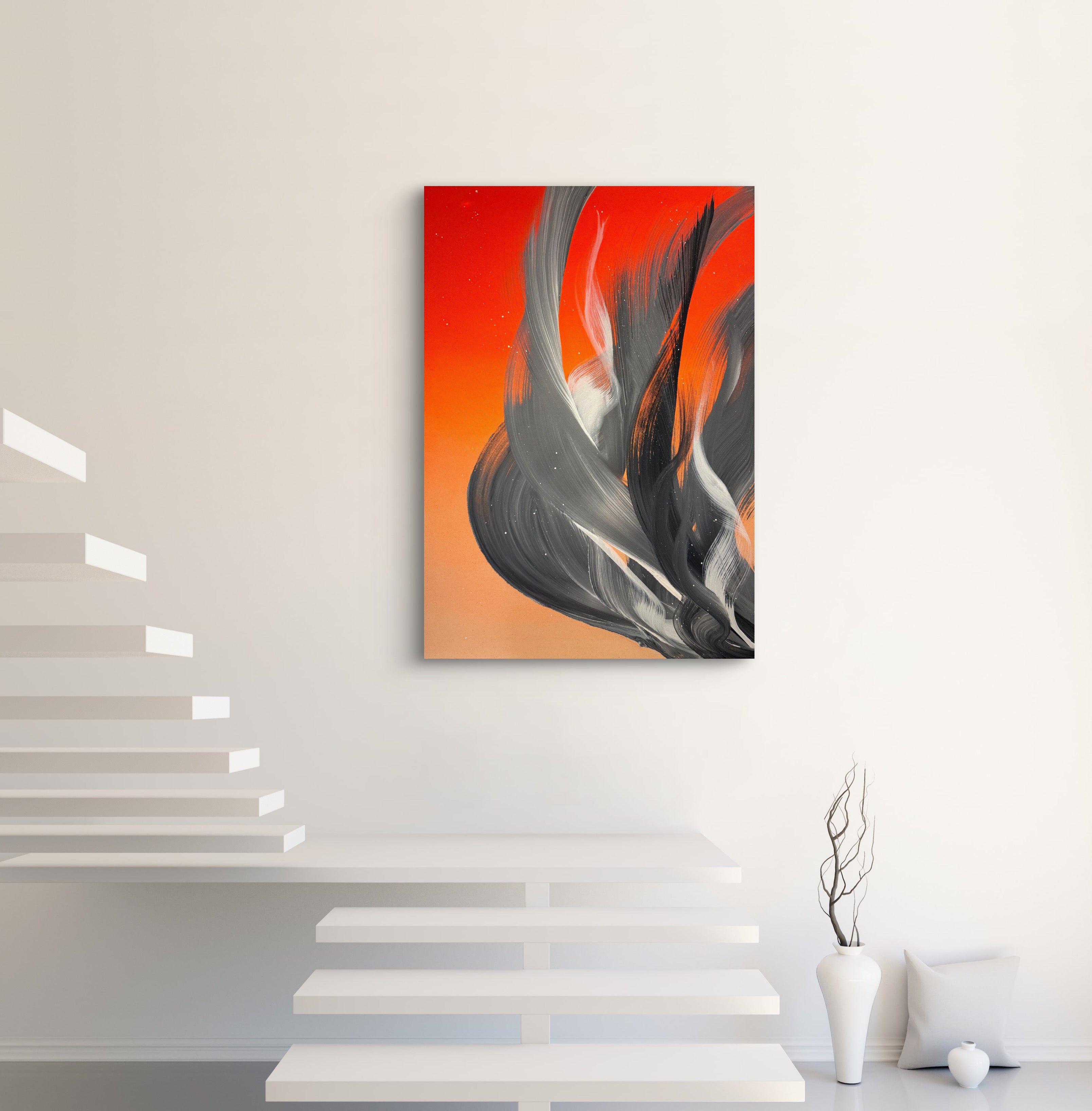 Abstrakte Kunst für Kunstsammler, die Interior Design lieben. Werke voller Gefühl & Ausdruck