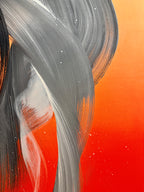 Abstrakte Malerei, die Räume lebendig macht. Zeitgenössische Kunst für Sammler